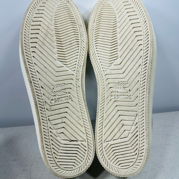 Cariuma OCA Low Shoes Women’s 7 Men’s 8 Burnt Sand Canvas Preppy Sneaker - Picture 6 of 7